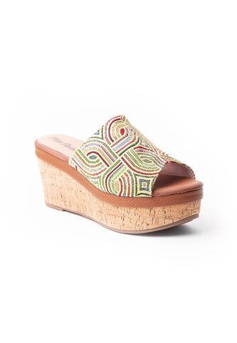 Price Shoes Plataforma Para Dama 462LEONA-3MIEL Price Shoes