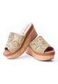 Price Shoes Plataforma Para Dama 462LEONA-3MIEL de Price Shoes
