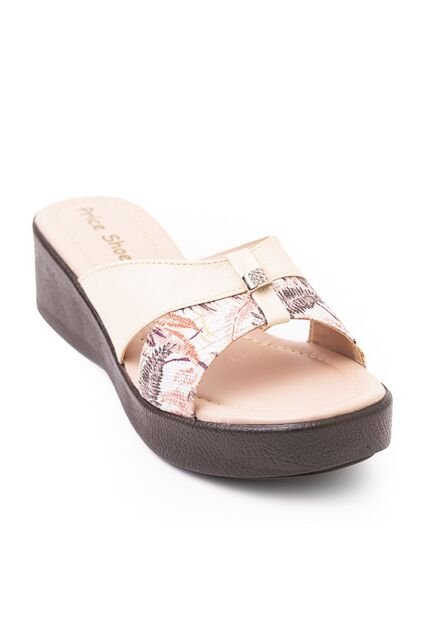 Price Shoes Sandalias Confort Para Mujer 862C-10BEIGE