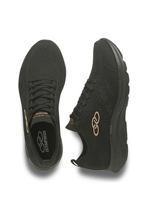 Price Shoes Tenis Deportivos Knit Mujer 652130GNEGRO
