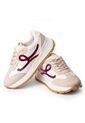 Price Shoes Tenis Moda Para Mujer 392574VINO de Price Shoes