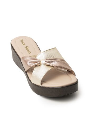 Price Shoes Sandalias Confort Para Mujer 862C-04OROROSA Price Shoes