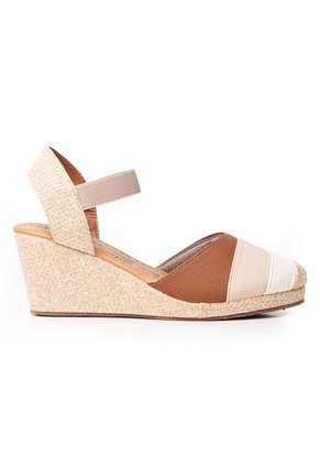 Price Shoes Tacón Cuña Para Mujer 692A147TIERRA