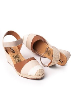 Price Shoes Tacón Cuña Para Mujer 692A147TIERRA