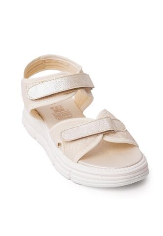 Price Shoes Sandalia Confort Para Mujer 752ELA-1CHAMPAÑA Price Shoes