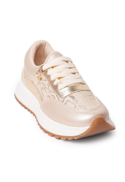 Price Shoes Tenis Moda Para Mujer 282M-536CHAMPAÑA