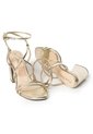 Price Shoes Tacones Metalizados Mujer 952L-70CHAMPANA de Price Shoes