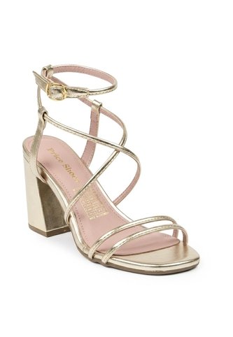 Price Shoes Tacones Metalizados Mujer 952L-70CHAMPANA Price Shoes