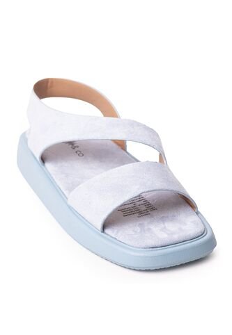 Price Shoes Sandalia Confort Para Mujer 6223T8339-2AZUL Price Shoes