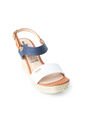 Price Shoes Plataforma Moda Mujer 182AL1440AZUL de Price Shoes