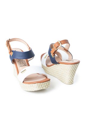 Price Shoes Plataforma Moda Mujer 182AL1440AZUL