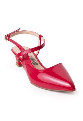 Price Shoes Tacon Bajo Para Mujer 4822506ROJO