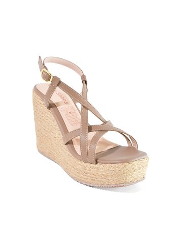 Price Shoes Plataformas Bohemias Mujer 9521307CAMEL Price Shoes