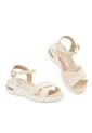 Price Shoes Sandalia Confort Para Mujer 0227183-103CREMA de Price Shoes