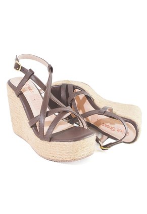 Price Shoes Plataformas Bohemias Mujer 9521307CHOCOLATE