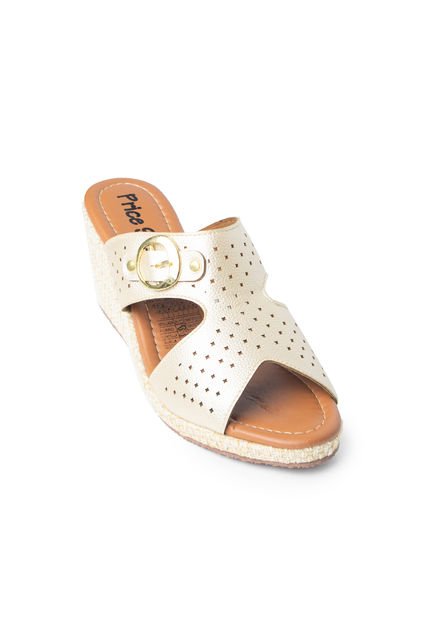 Price Shoes Plataforma Casual Mujer 692A33CHAMPANA