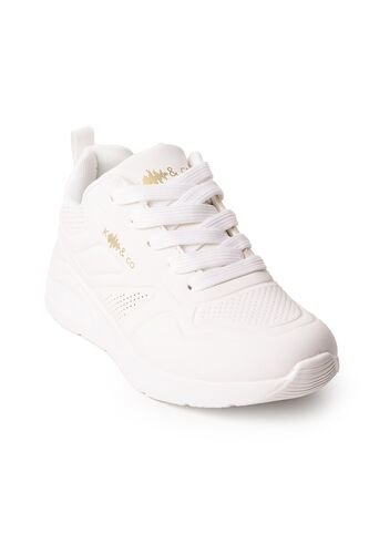 Price Shoes Tenis Moda Para Mujer 622EVER-003BLANCO Price Shoes