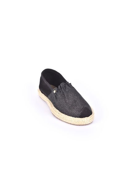Priceshoes Espadrilles Moda Mujeres 412423Negro