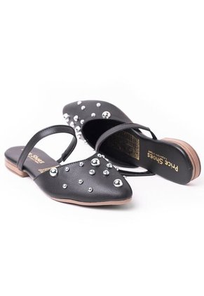 Price Shoes Zuecos Mules De Moda Para Mujer 6022423NEGRO
