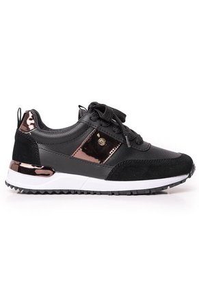 Price Shoes Tenis Moda Para Mujer 822680NEGRO