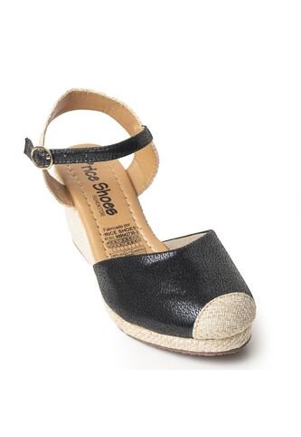 Price Shoes Plataformas  En Yute Para Mujer 692A01MNEGRO Price Shoes