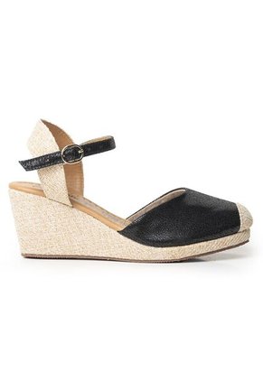 Price Shoes Plataformas En Yute Para Mujer 692A01MNEGRO