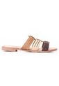Priceshoes Sandalias Planas Para Mujer 692V218TIERRA de Price Shoes