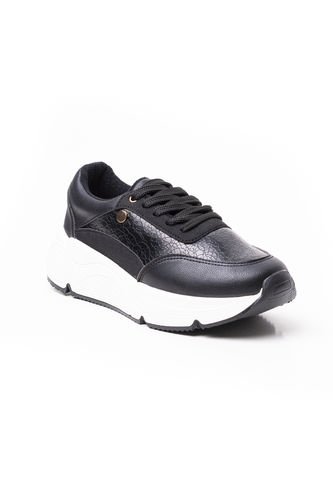 Price Shoes Tenis Casual Moda Mujer 282M483NEGRO Price Shoes