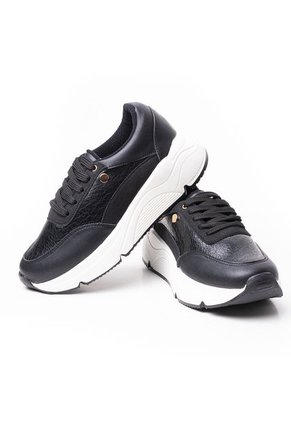 Price Shoes Tenis Casual Moda Mujer 282M483NEGRO