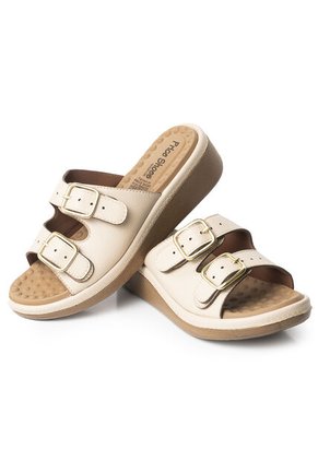 Price Shoes Sandalias Confortables Mujer 6922603-2BEIGE