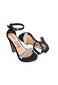 Price Shoes Tacones Plataforma Strass Mujer 182FL391NEGRO de Price Shoes