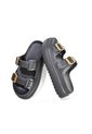 Price Shoes Sandalias Doble Hebilla Mujer 922SM217NEGRO de Price Shoes