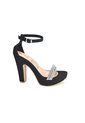 Price Shoes Tacones Plataforma Strass Mujer 182FL391NEGRO de Price Shoes