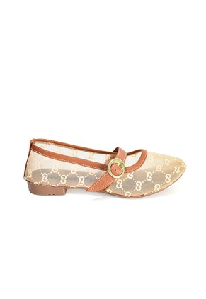 Price Shoes Baletas Mary Jane Malla Mujer 462JC024MIEL