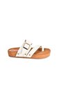 Price Shoes Sandalias Planas Hebilla Mujer 462OLIVIA-02TALCO de Price Shoes