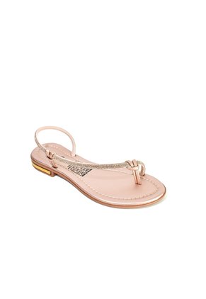 Price Shoes Sandalias Planas Strass Mujer 4822627OROROSA