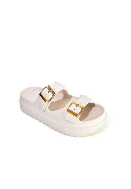 Price Shoes Sandalias Doble Hebilla Mujer 922SM217BEIGE