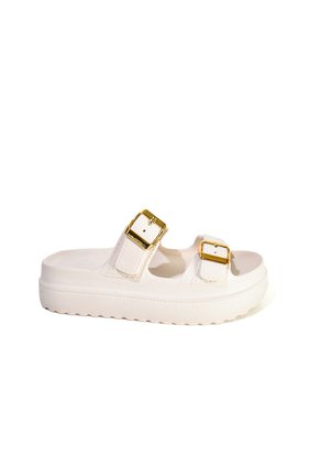 Price Shoes Sandalias Doble Hebilla Mujer 922SM217BEIGE