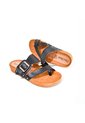 Price Shoes Sandalias Planas Hebilla Mujer 462OLIVIA-02NEGRO de Price Shoes