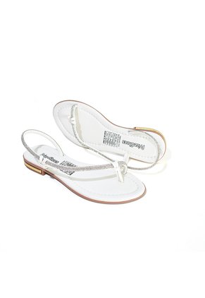Price Shoes Sandalias Planas Strass Mujer 4822627TALCO