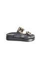 Price Shoes Sandalias Confort Hebillas Mujer 982503NEGRO de Price Shoes