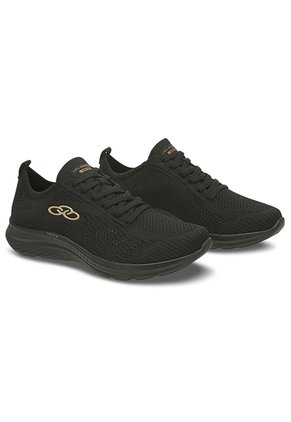 Price Shoes Tenis Deportivos Knit Mujer 652130GNEGRO