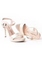 Priceshoes Sandalia Tacon Dama Elegante 5428974CHAMPANA de Price Shoes