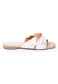 Price Shoes Sandalia Plana Para Mujer 462JC017AMARETTO de Price Shoes