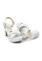 Price Shoes Sandalias Tacon Mujeres 462JC006BLANCO de Price Shoes