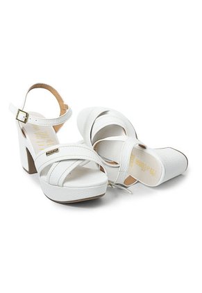 Price Shoes Sandalias Tacon Mujeres 462JC006BLANCO
