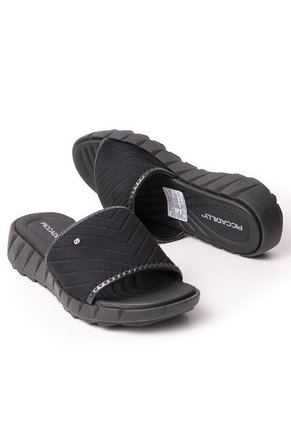 Price Shoes Sandalia Plana Para Mujer 622215007NEGRO