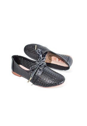 Price Shoes Mocasines Perforados Mujer 892BOLICHERONEGRO