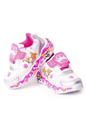 Price Shoes Tenis Infantiles Con Luces Para Niñas 204NAGR25-OOBLANCO