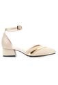 Price Shoes Tacon Moda Para Mujer 542577CHAMPANA de Price Shoes